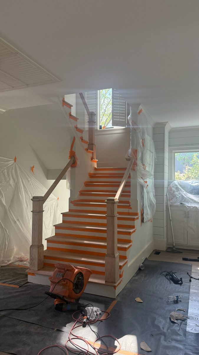 Recent hardwood flooring project by Hank's Flooring
